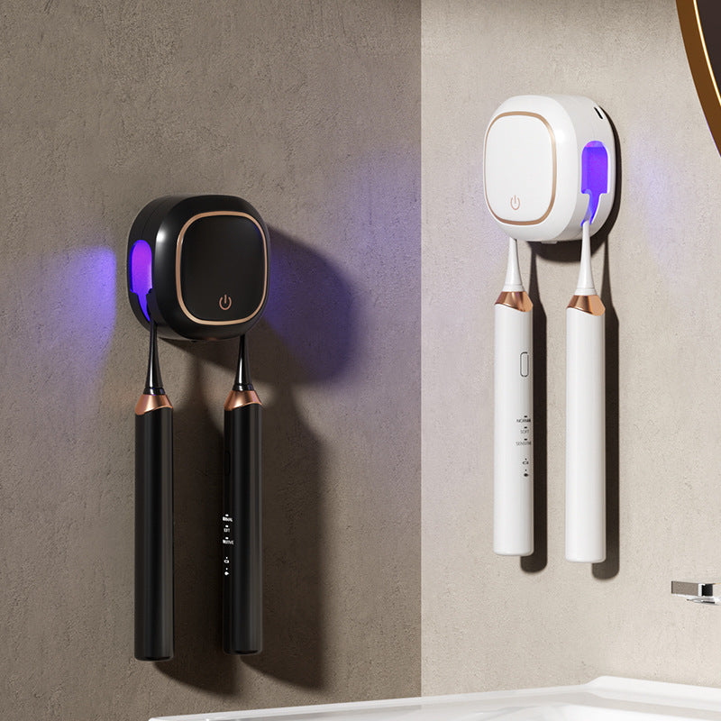 Home Wall Mount Toilet Toothbrush Rack