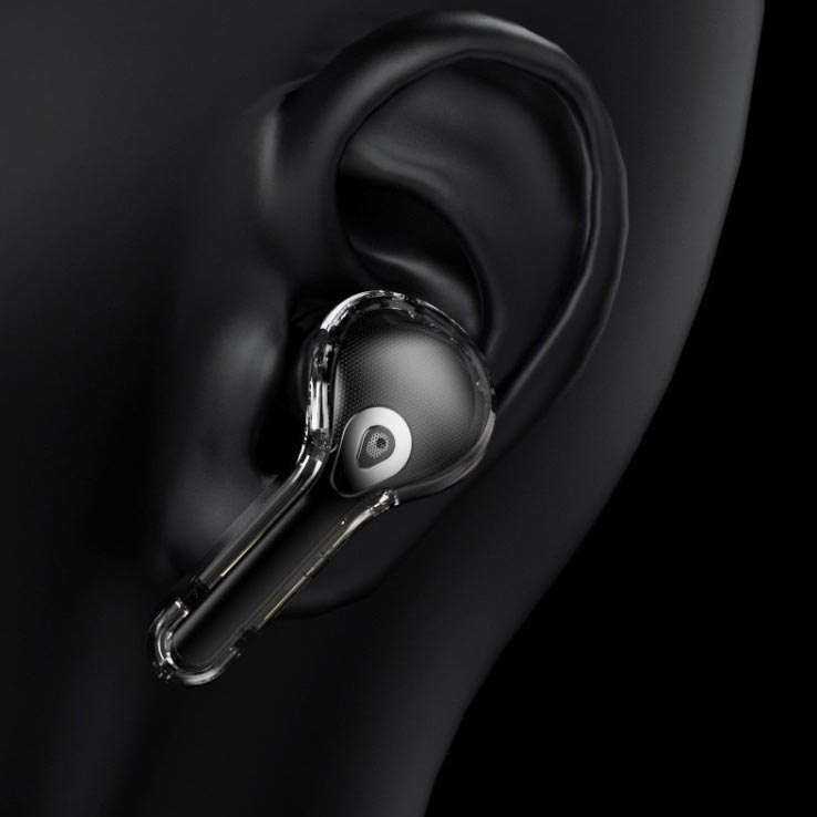 Full-color Touch-screen Wireless Noise-cancelling Bluetooth 5.4 Headset